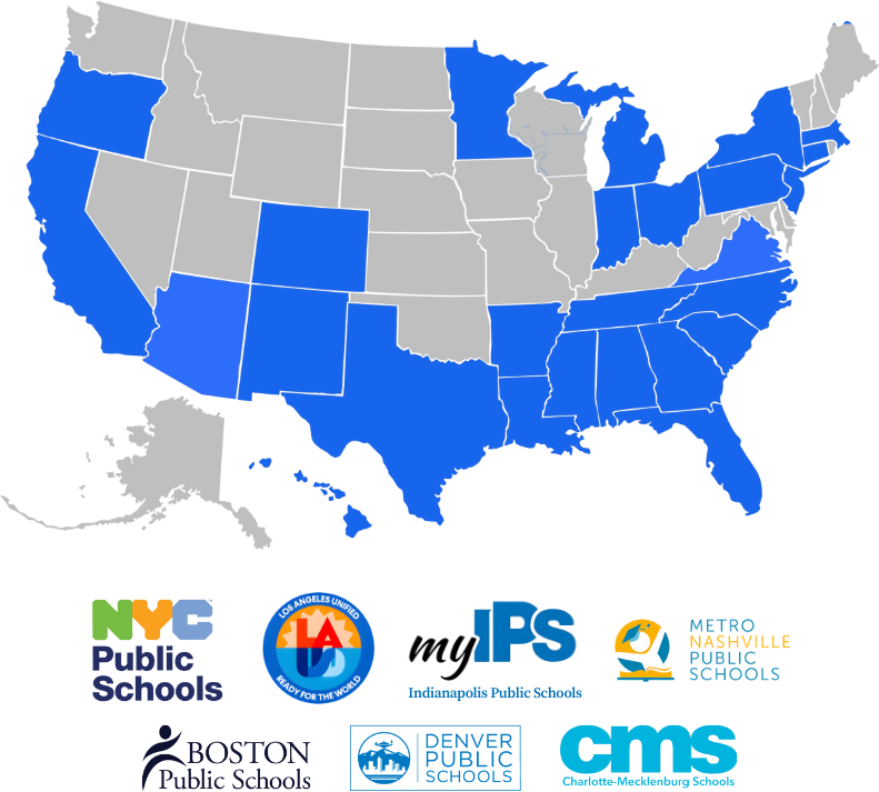 States Graphic (1) (2) Tutored by Teachers meet students where they are.
